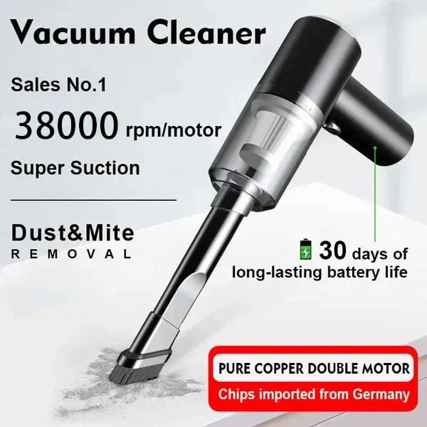 Wireless Handheld Car Vacuum Cleaner™